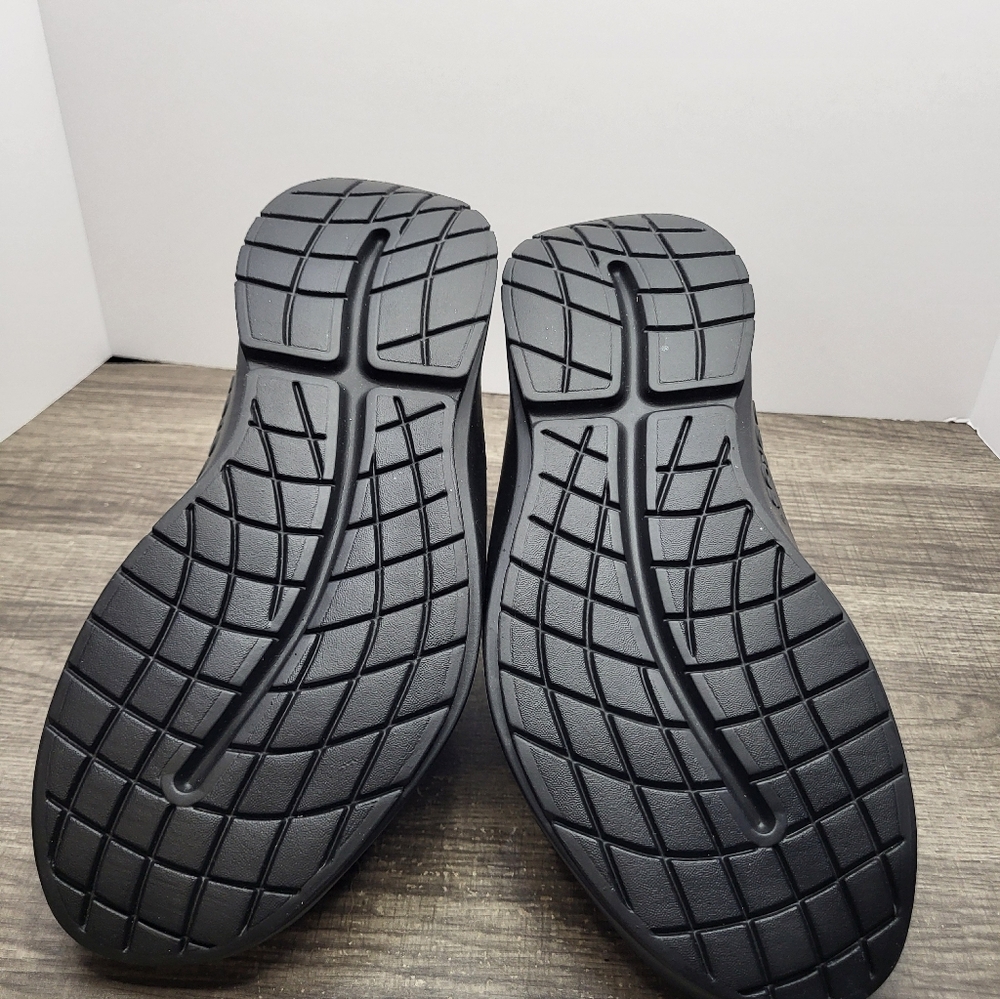 Oofos OOcoozie Mule Mens Size 10 Black Casual Walking Slip On Recovery Slipper - Picture 7 of 10